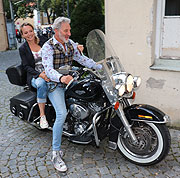 Claudia Hillmeier und Rufus Beck bei Movie meets Media (©Foto. Martin Schmitz)